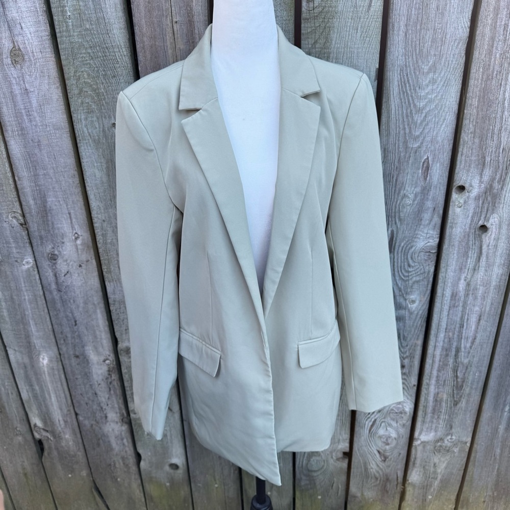 Pieces sage green Blazer size Large